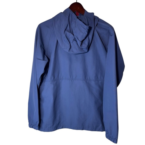L.L.Bean Mountain Classic Insulated Anorak Windbreaker Rain Blue Size Small - Picture 3 of 14